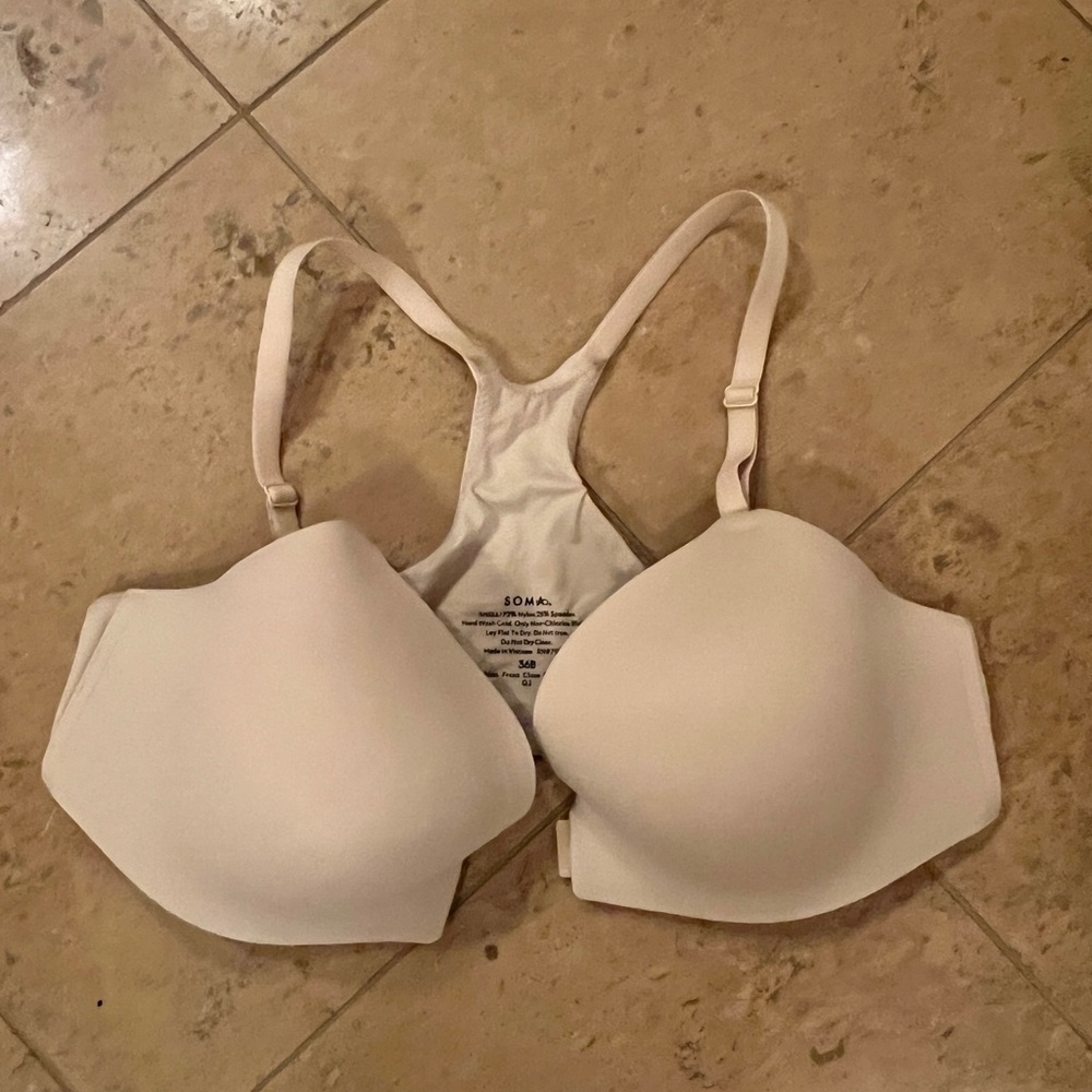 Soma Women's Elegant Cream Bra